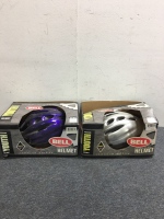 (2) Bell Youth Bike Helmets