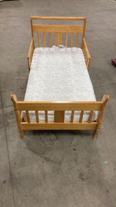 Small Kids Bed Frame and Mattress