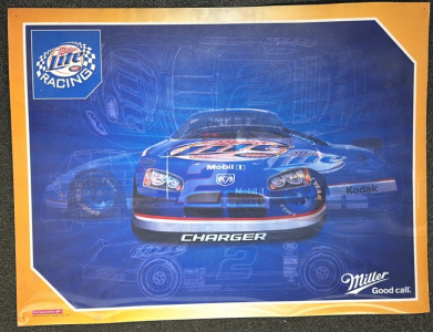 Miller Lite Racing Poster