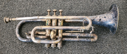 Vintage Antique Trumpet