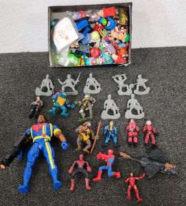 Vintage Action Figures And McDonalds Toys