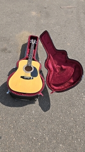 (1) Guitar in a Velvet Lined Case