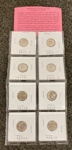 (8) Uncirculated Roosevelt Dimes
