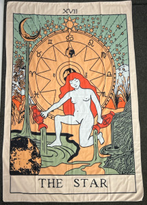 The Star Tarot Card Tapestry