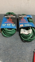 (2) 25’ Multi-Outlet Extension Cord