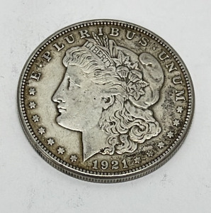 1921 Morgan Silver Dollar- UNVERIFIED