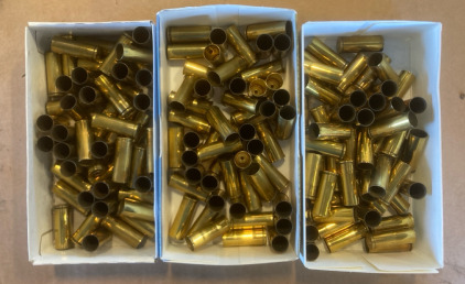 (150) Rounds of Primed .45 Colt Brass