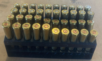 (29) Rounds of .220 Swift Hollow Point Reloads (11) Primed Casings of .220 Swift