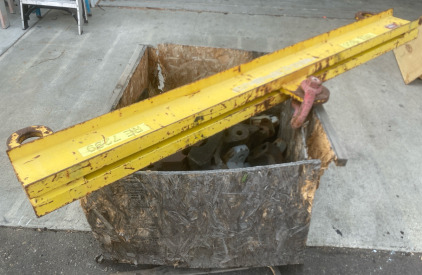 An Assortment of Train Stoppers (1) Crane Boom 90”