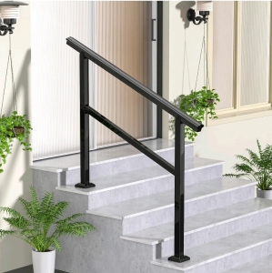 (1) Handrails for Outdoor Steps