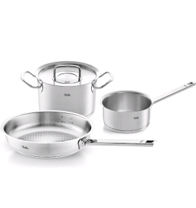 Fissler Original-Profi Collection Stainless Steel Cookware Set 3piece Set (r2cart)