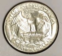 1954-D MS66 Gem Silver Washington Quarter - 2