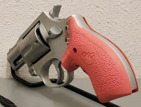 Taurus Ultra-Lite .38SPL Revolver With Pink Crimson Trace Grip-- AP35782 - 3