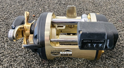 Cabela's Depth Master Gold-Tone Fishing Reel