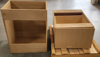 Single Drawer Cabinet And Upper Cabinet