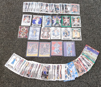 NBA Basketball Cards Including Ja Morant, Jayson Tatum, Dwayne Wade, Kyrie Irving, & Many More