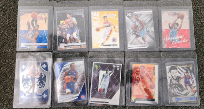 Box of Rookie Basketball Cards