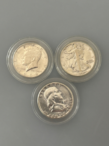 (3) Silver Coins