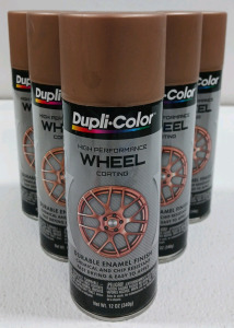 (6) 12oz Cans Dupli-Color High Performance Wheel Coating