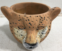 (2) Leopard Planter Pot - 2