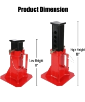 2)Jack Stands 12ton (Salmon) - 4