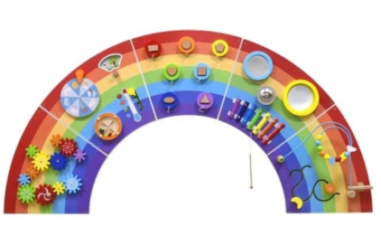 Rainbow Activity Busy Board (sp18)