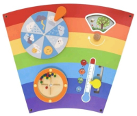 Rainbow Activity Busy Board 63.7”x32” (sp18) - 4