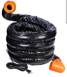 H&G 20’ Heated Sewer Hose for RV Waste