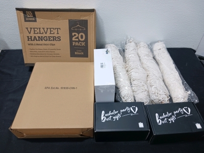 1 Box Velvet Hangers 1 Suanti Bathroom Accessories Set Of 5 4 Macrame and more