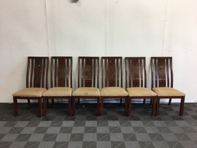 (6) Standard Dining Room Chairs