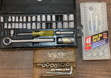 Allied Glove Box Tool Kit & More Socket Sets