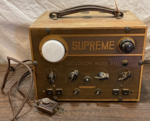 Supreme Oscilloscope Model 530