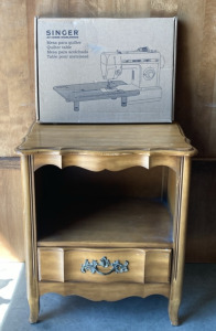 Singer Quilter Table & End Table