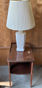 End Table & Lamp