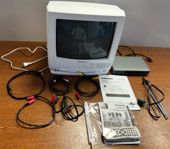 Panasonic Omnivision VHS TV, And DTV Digital Converter