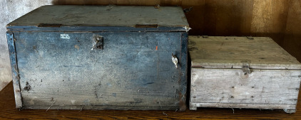 Vintage Ammo Box’s, And Assorted Hardware