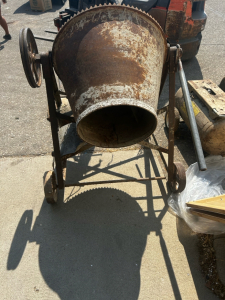 Vintage Cement Mixer