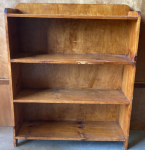 Wood Book Shelf