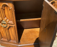Wooden Night Stand, And Wooden Cabinet - 4