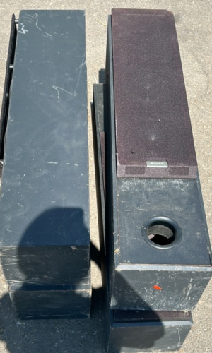 (4) Sony Speakers