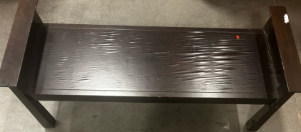 Dark Brown Bench