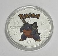 (8) Pc. Set Of Pok&eacute;mon Silver Plated Collectible Coins - 2