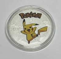 (8) Pc. Set Of Pok&eacute;mon Silver Plated Collectible Coins - 3