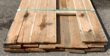 Assorted Circle Sawn Face Lumber