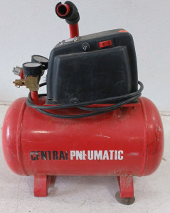 Central Pneumatic Air Compressor - 100 PSI Max - 1/4" -18 NPT Air Outlet