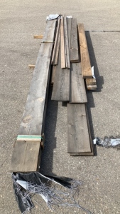 Assortment of Lumber and Trim