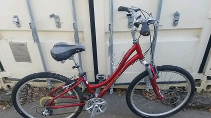26" Raleigh Red Bike