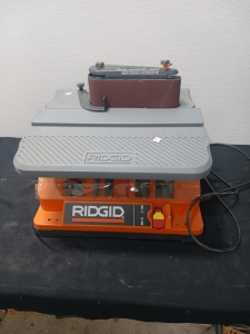 Ridged Belt Sander