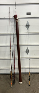 Assorted Fishing Poles