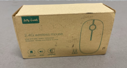 (2) Jelly Comb 2.4G Wireless Bluetooth Computer Mouse